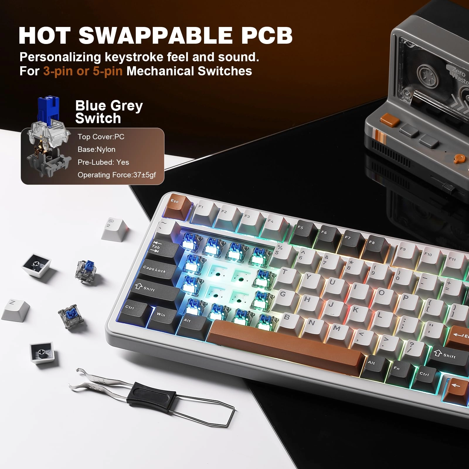 B75 PRO - 75% Wired/Wireless