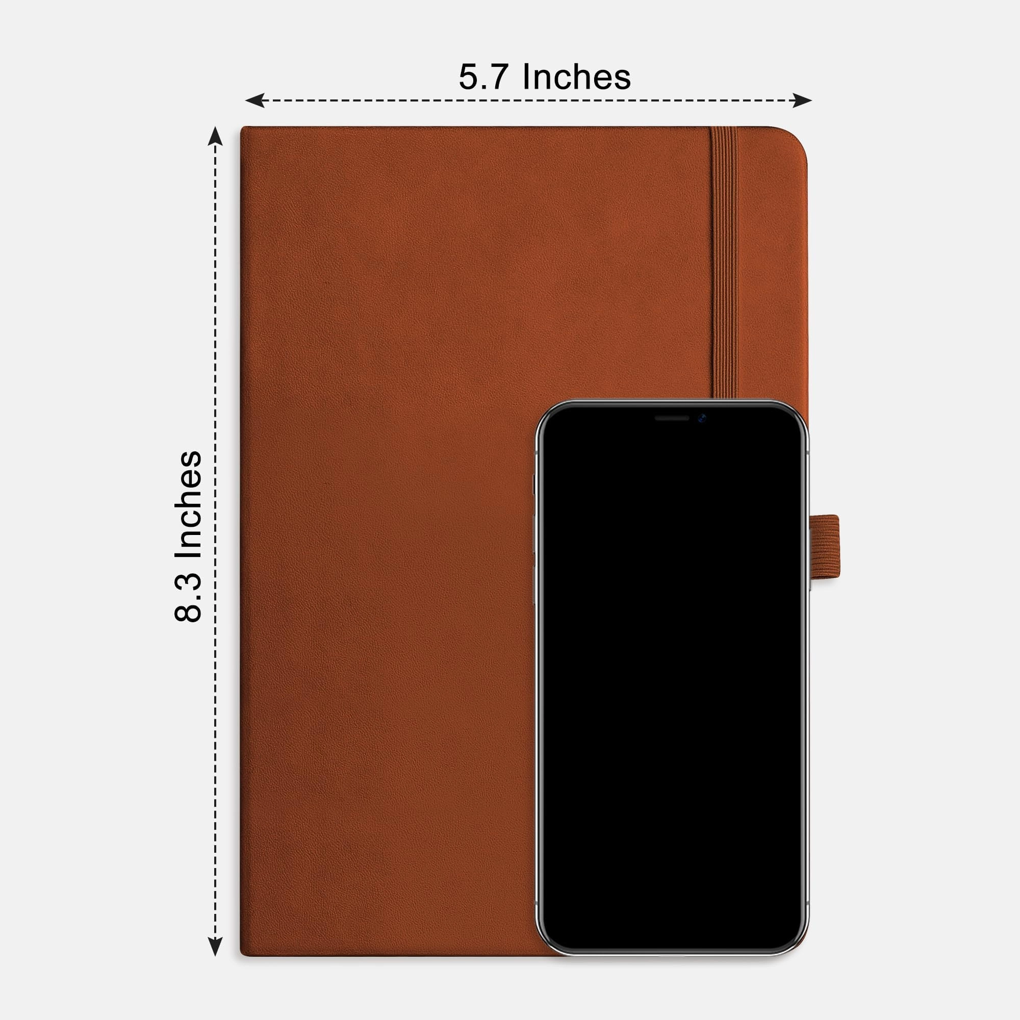 Notepad A5 Hardcover - Lined 376 Pages