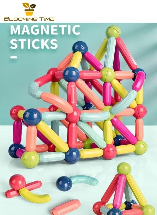 Puzzle magnetic building block - 42 pcs