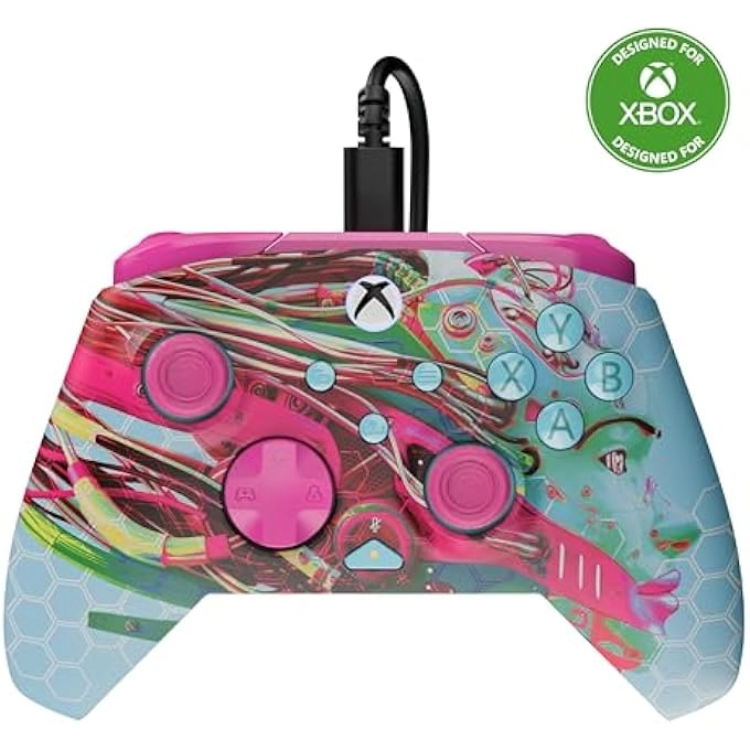 rayihni REMATCH GLOW WIRED CONTROLLER - ANDROID DREAMS