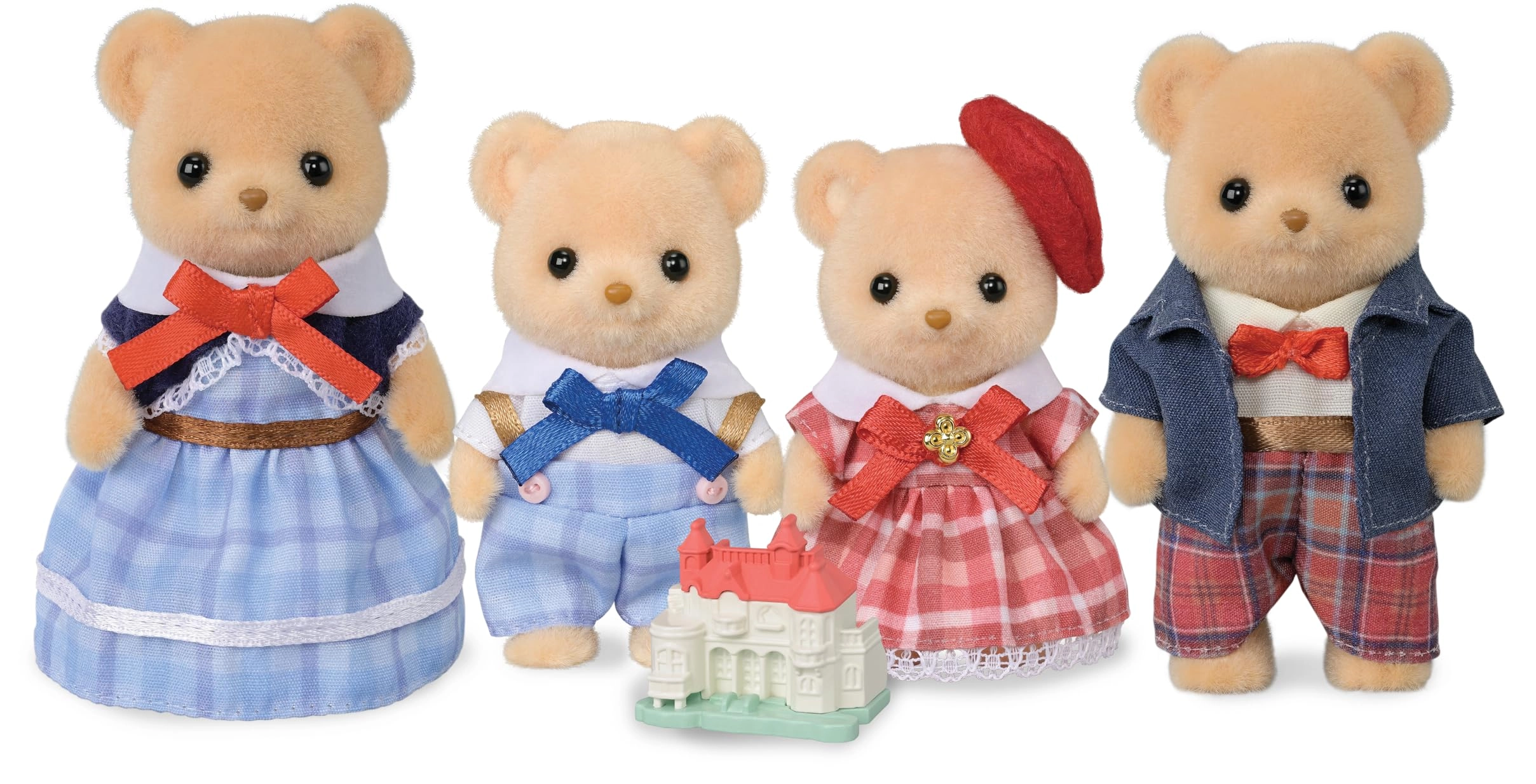 EPOCH Biscuit Bear - Animal - 3+ years 4 pcs (CC2274)