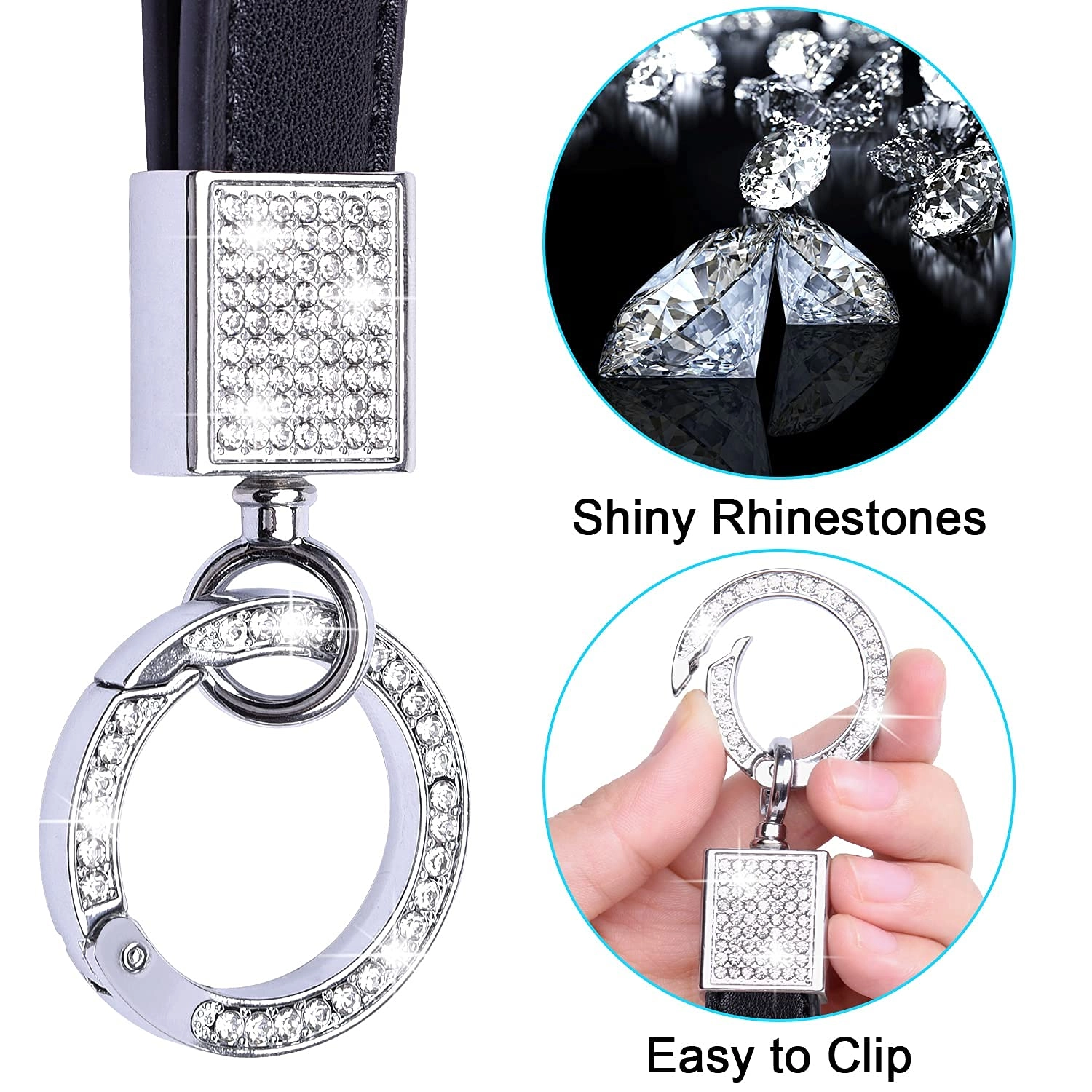 Bling Car Keychain - Car