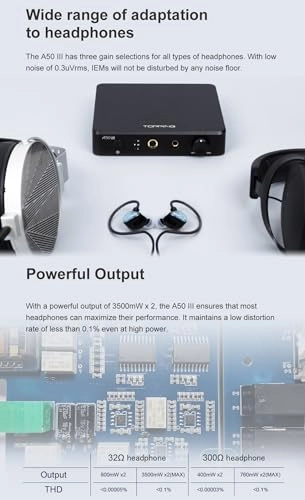 A50 III - Headphone Amplifier Silver