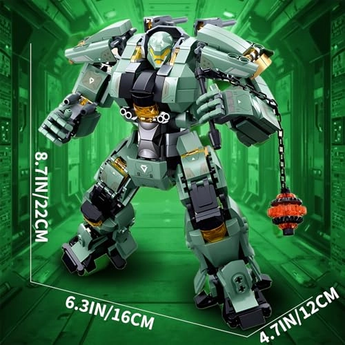 Heavy Mecha - Green Armored Robot