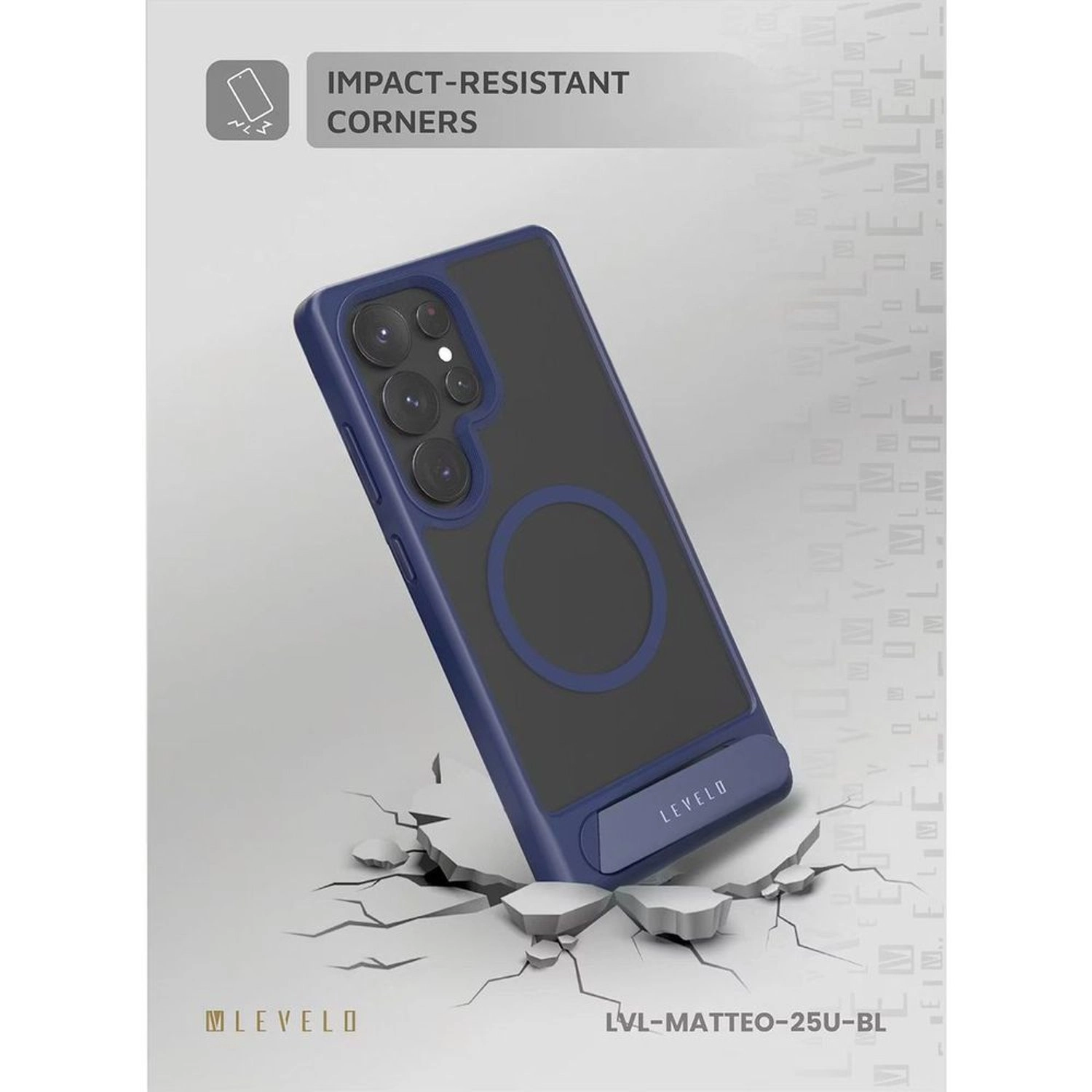 Matteo Grip Case with MagSafe for Samsung Galaxy S25 Ultra