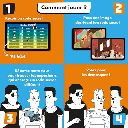 Secret Images - Card Game (French)