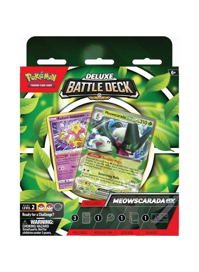 Meowscarada/Quaquaval ex Deluxe Battle Deck - 60-card