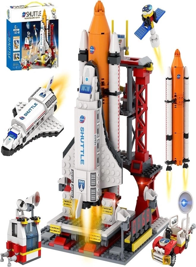 Bestie toys Space Shuttle - STEM Spaceship Rocket&Airplane Launcher