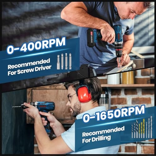 Electric Drill - 2000 Milliamp Hours