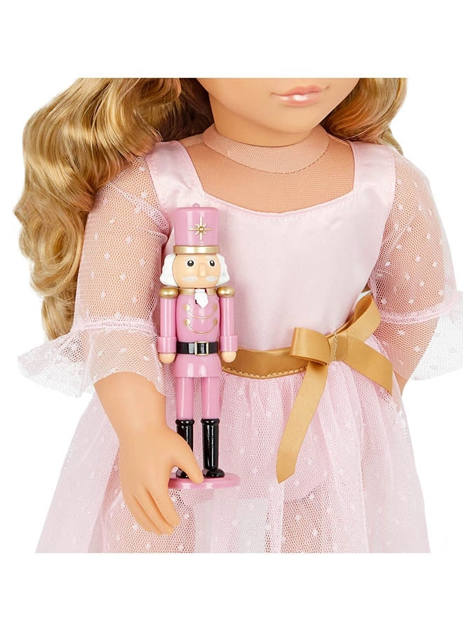 Natasha Doll - 18 Inch Pink Dress Nutcracker Ages 3+