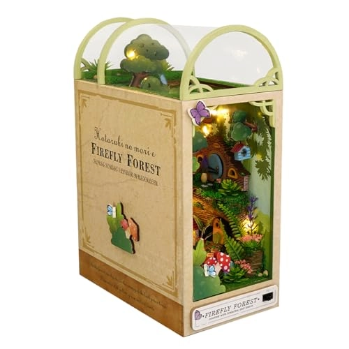 DIY Puzzle Dollhouse Kit - forest of the fireflies