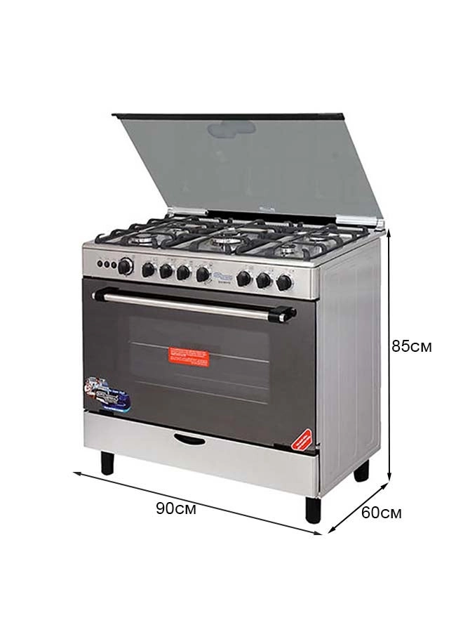 SGC 901 FS SS GAS Cooker