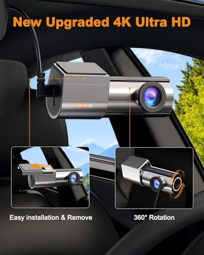 Dashcam Auto Vorne - 4K