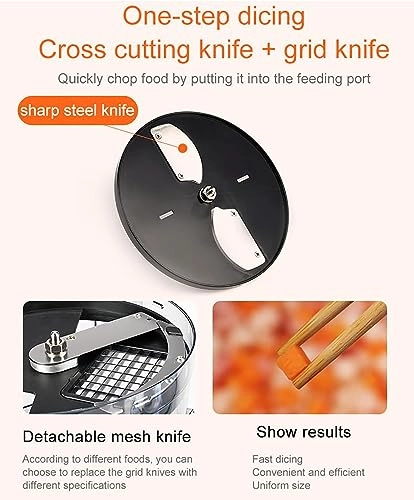 Commercial Vegetable Fruit Chopper - Electric