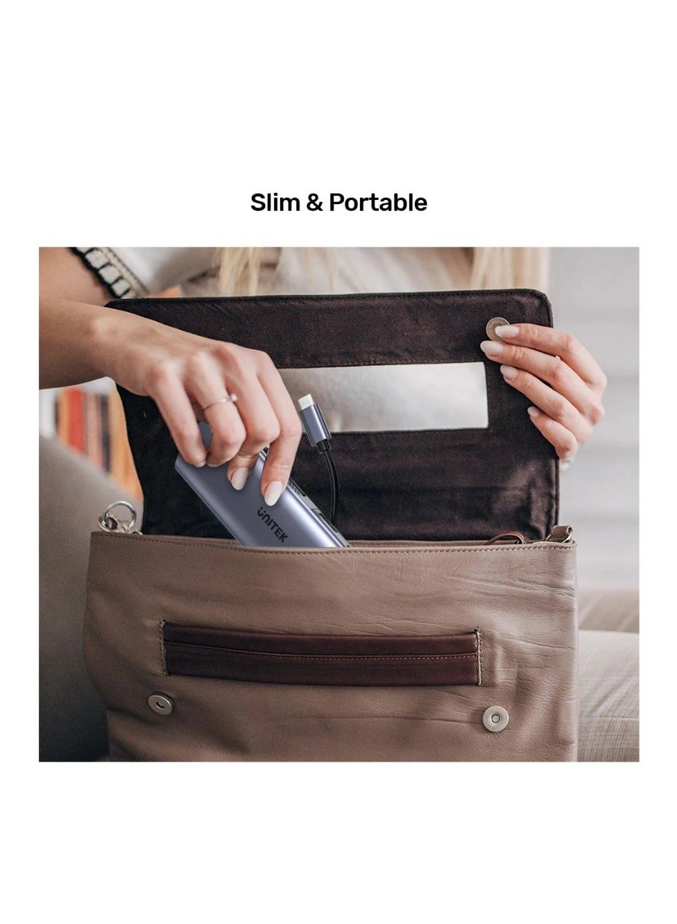 D1113A - 9-in-1 USB-C Hub 3x USB-A 5Gbps HDMI 4K@30Hz PD 100W