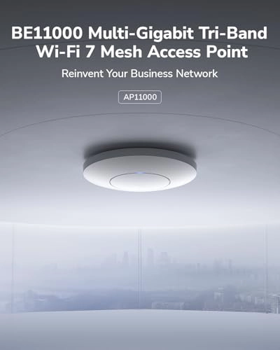 AP11000 - Tri-Band Wi-Fi 7 1 x 10GB SFP+ 2.5G PoE-in
