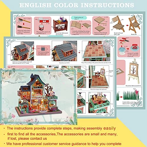 Miniature Dollhouse Kit - Mermaid Princess 1:24 Scale