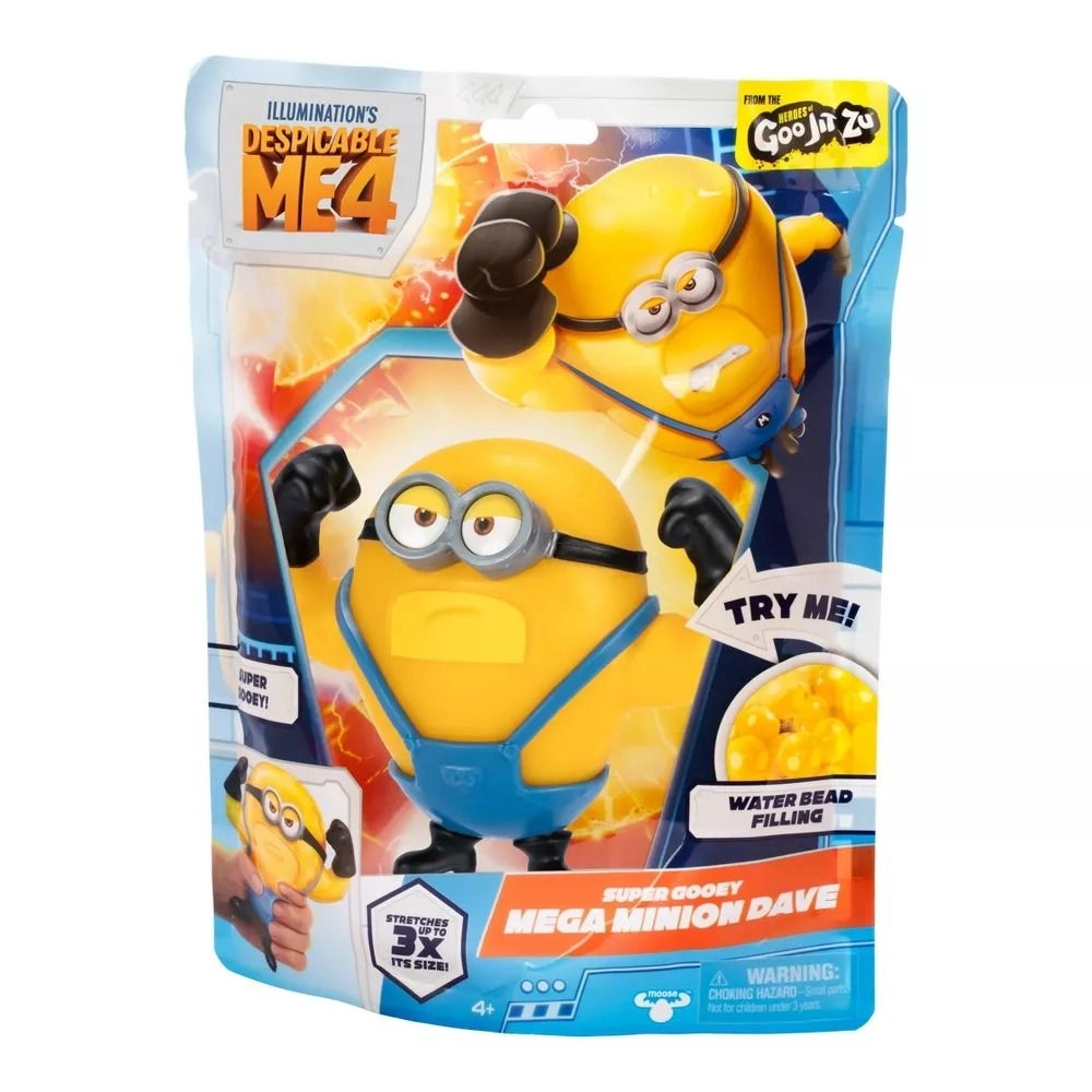 Mega Minion Dave - Super Gooey Stretchy Figure