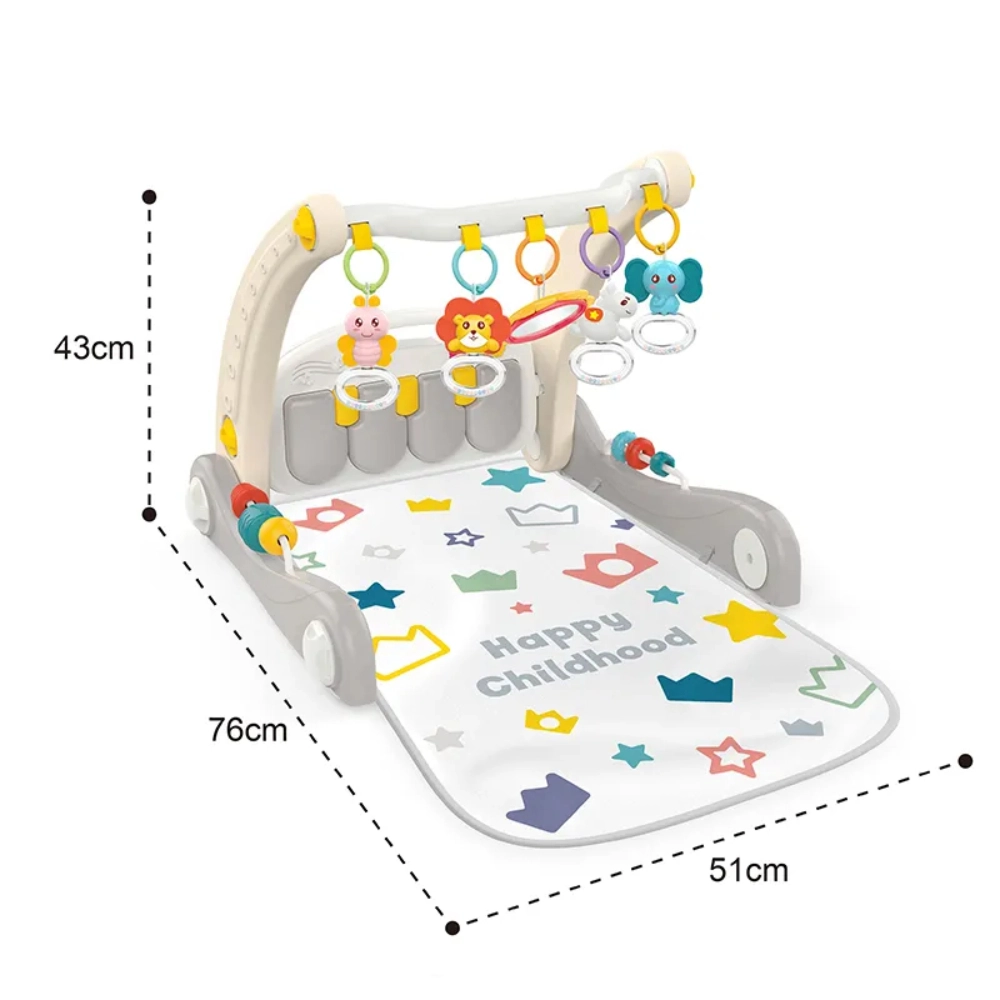 Baby Play Gym Mat & Learning Walker - 3 months