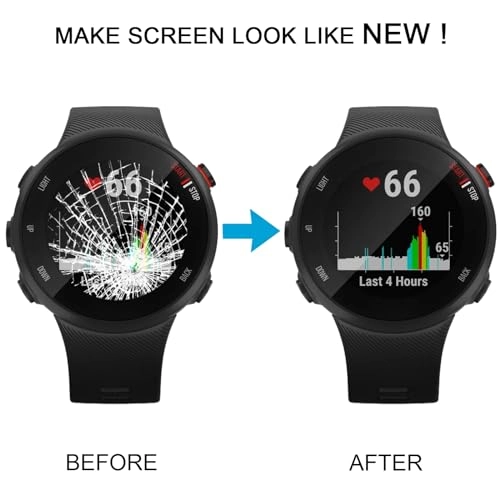 LCD Screen with Digitizer Full Assembly for Garmin forerunner 45S