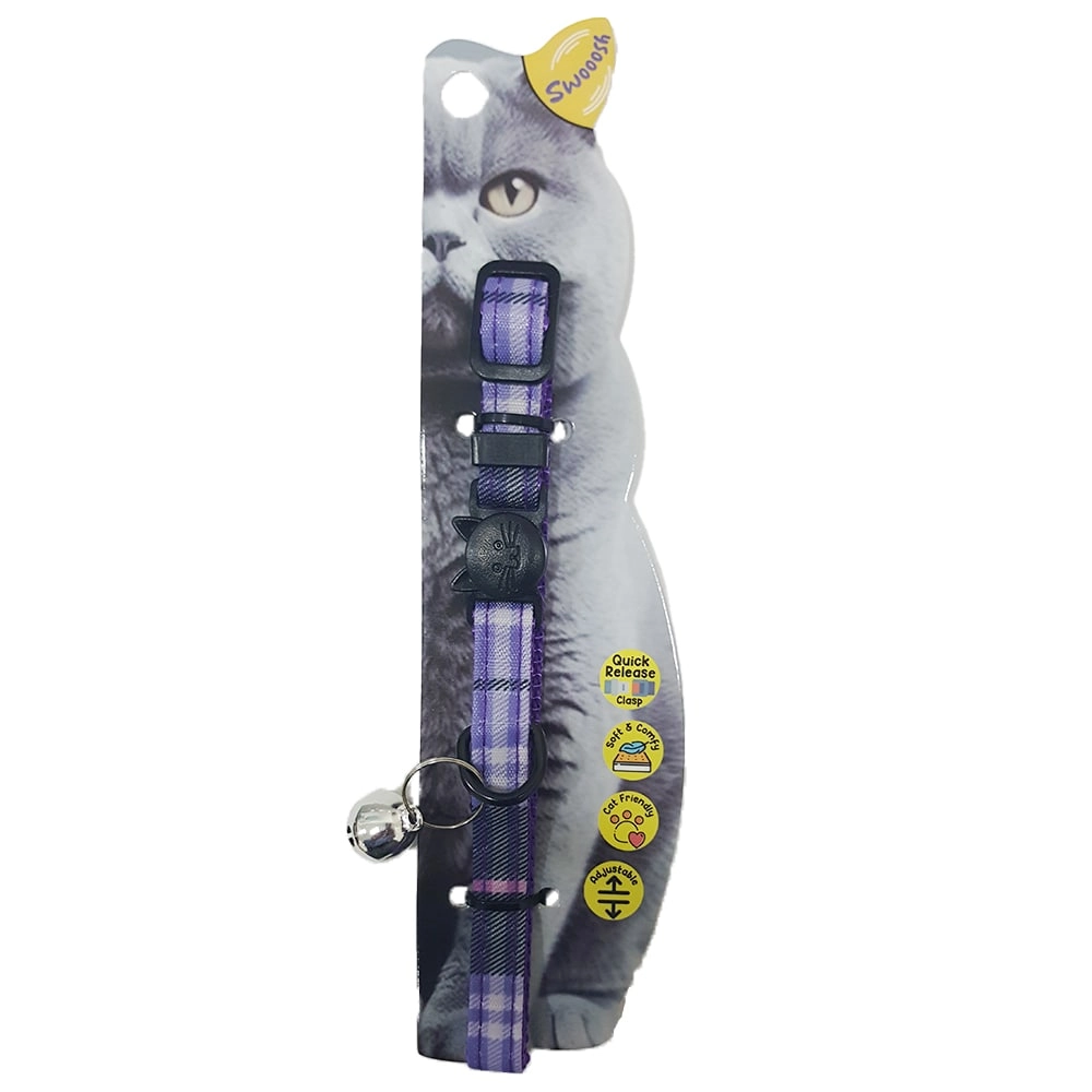 Swooosh Cat Collar - C-10mm 18/28cm Cat