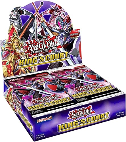 Yu-Gi-Oh! King's Court Booster Box - 24 Packs 7 Cards per Pack