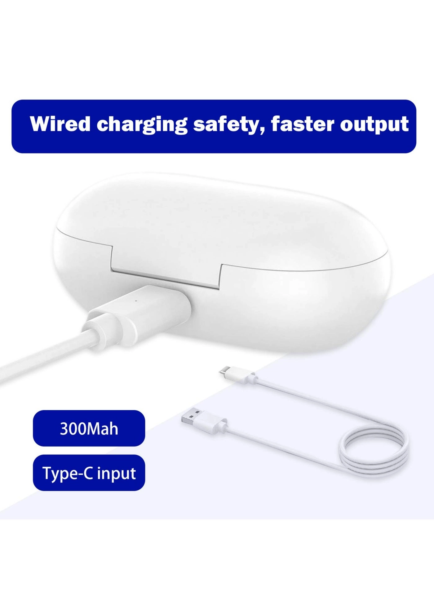 Charging Case for Galaxy Buds - 300mAh USB-C