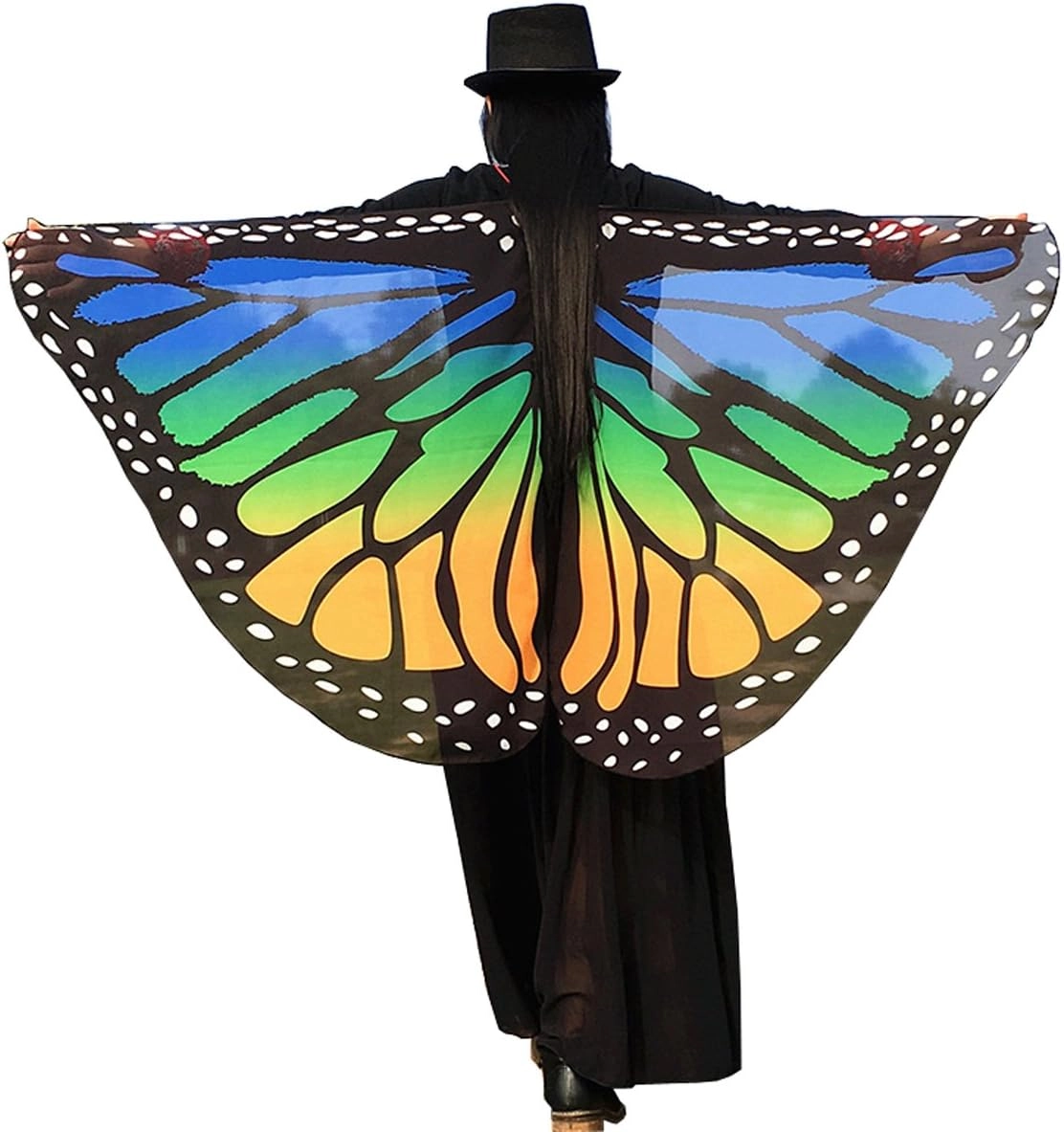 The World Mall Butterfly Wings Shawl - Christmas Party Soft Fabric