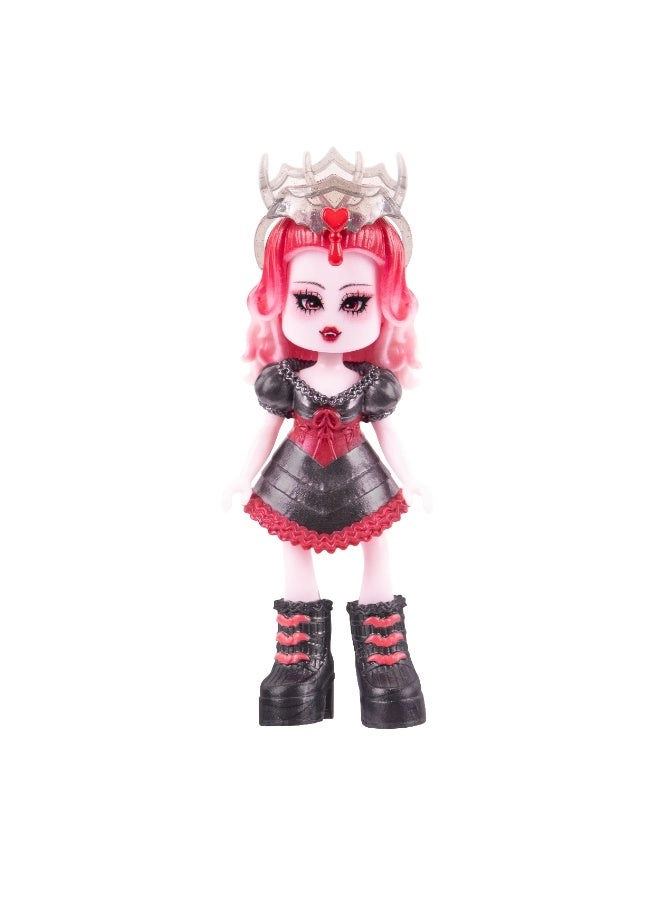 Dark Fairy Doll Figure - 3-Inches Plastic Ages 5+
