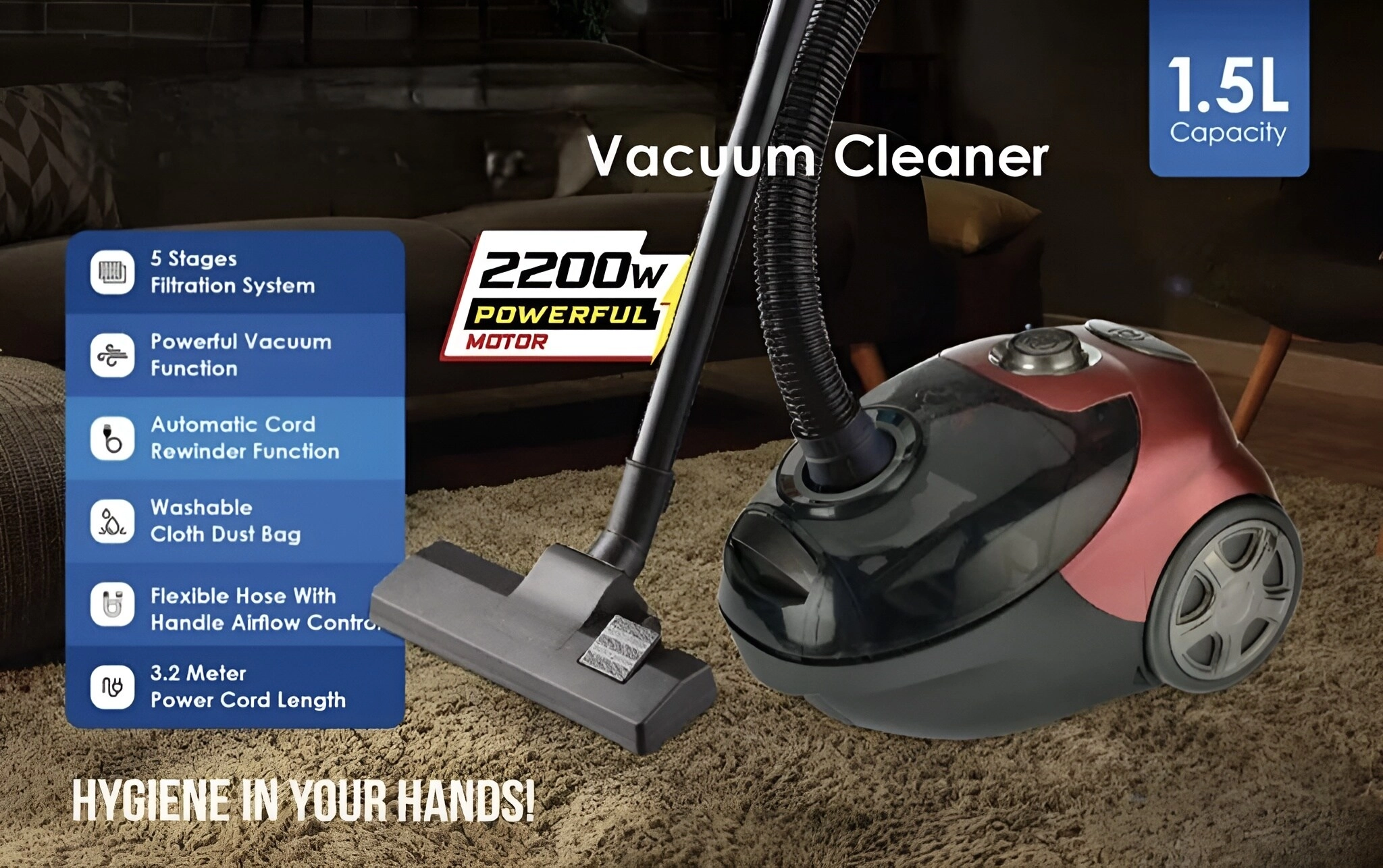 Powerful Vacuum Cleaner