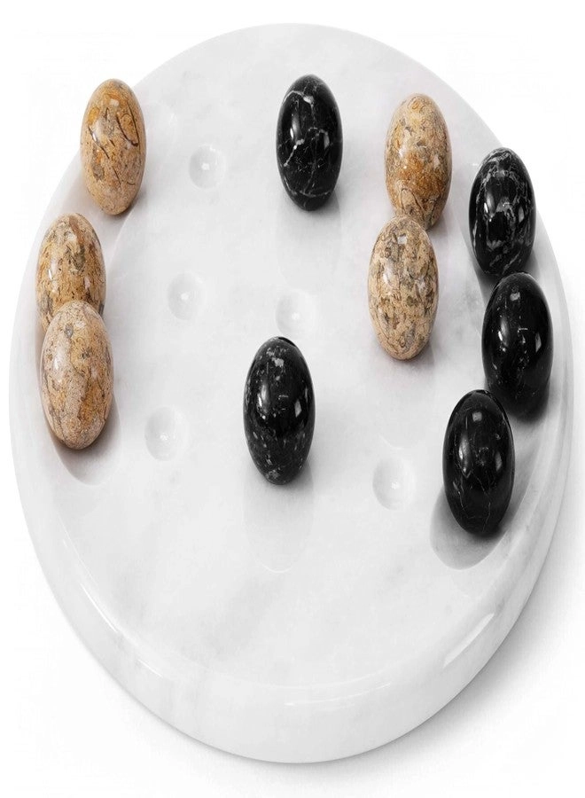 tic_tac_toe - Marble Handmade Red and Coral