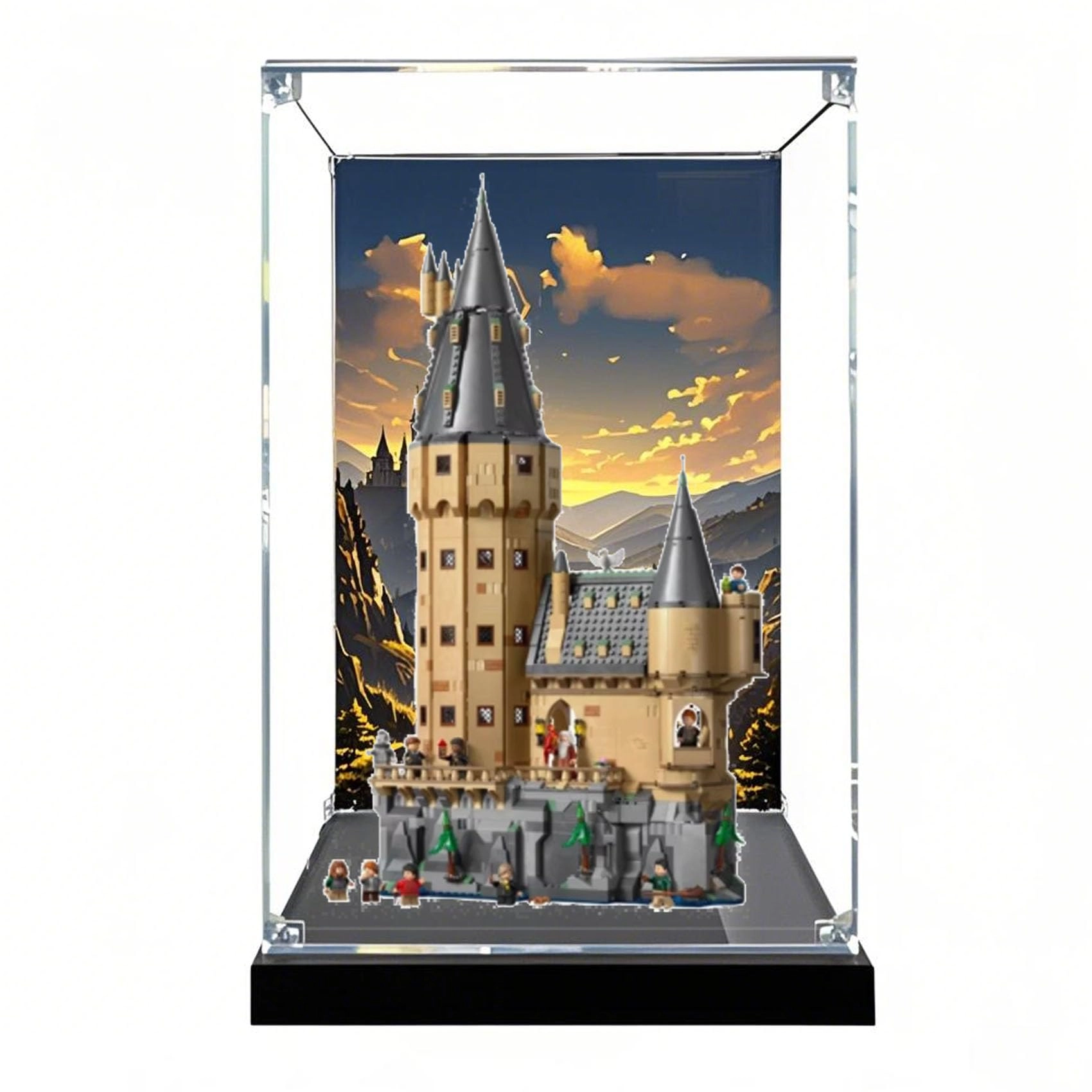 Acrylic Display Box for LEGO 76454 Castle Kit - 3mm thickness