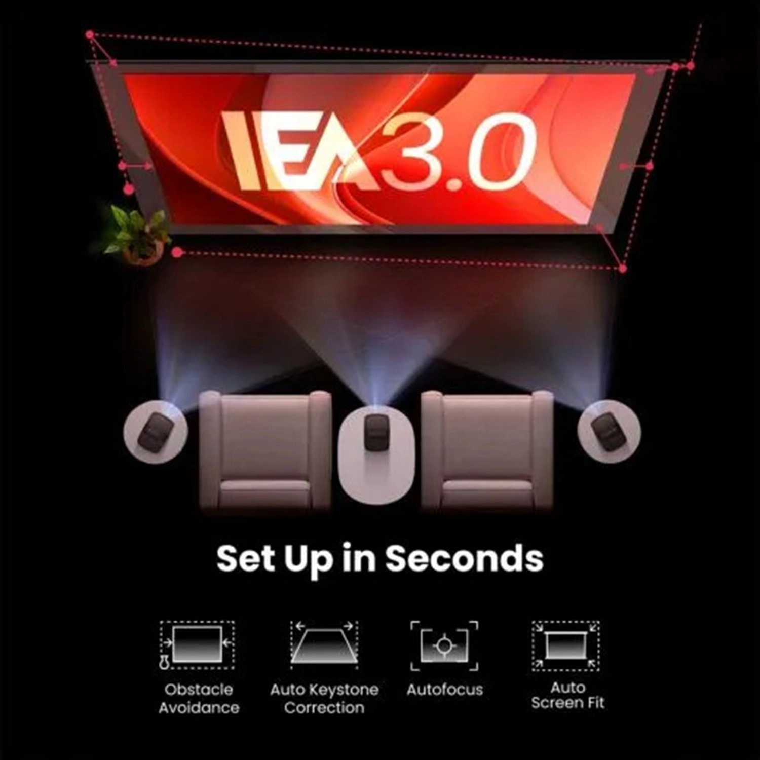 Mars 3 Air D2325 400 ANSI-Lumen