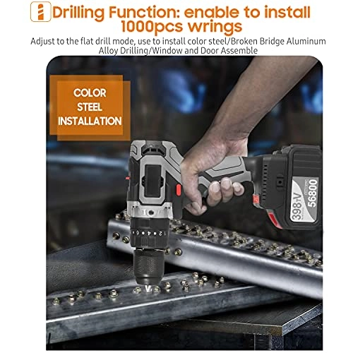 Cordless Drill Driver - 4000mAh