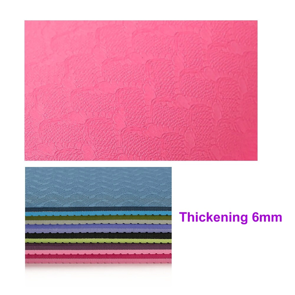 Exercise Yoga Mat - TPE 6mm