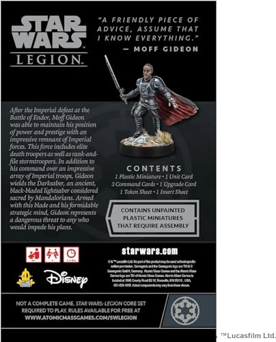 Star Wars: Legion: Moff Gideon