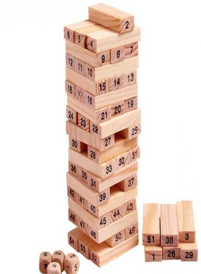 PROMASS Numerical Building Block Set - 54 pcs