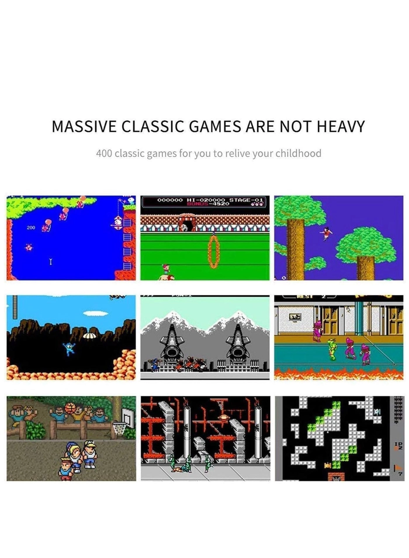 Retro Video Game Console