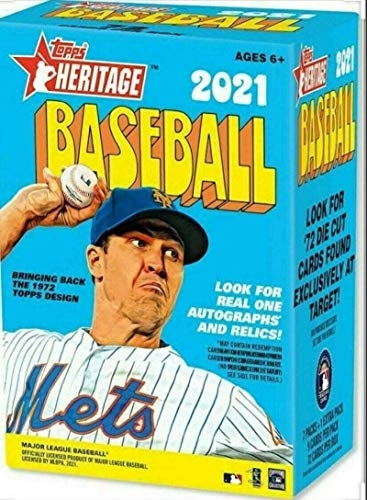 2021 Heritage Baseball Blaster Box - 72pcs