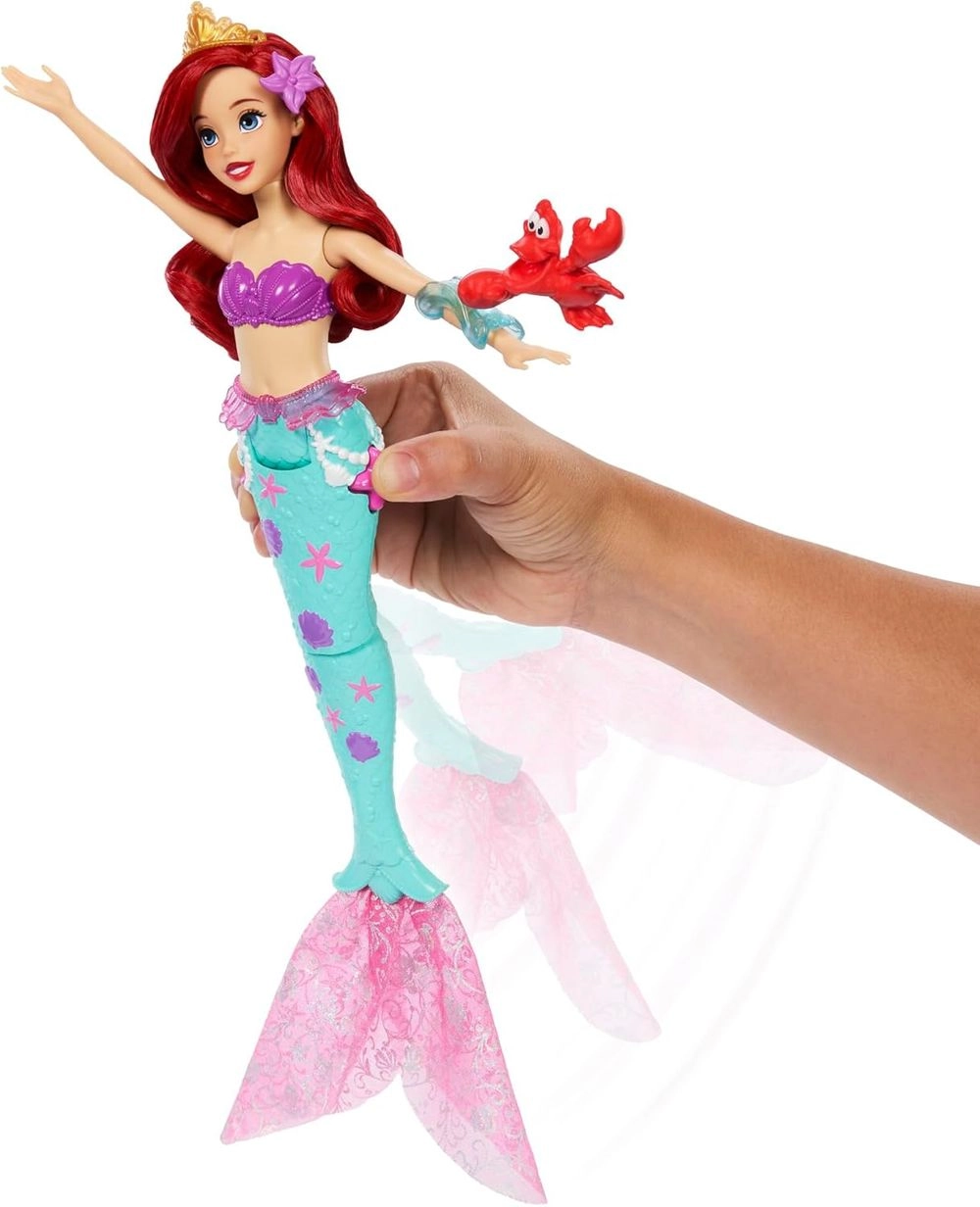 Ariel Doll - Mermaid + Sebastian Figure Ages 3+