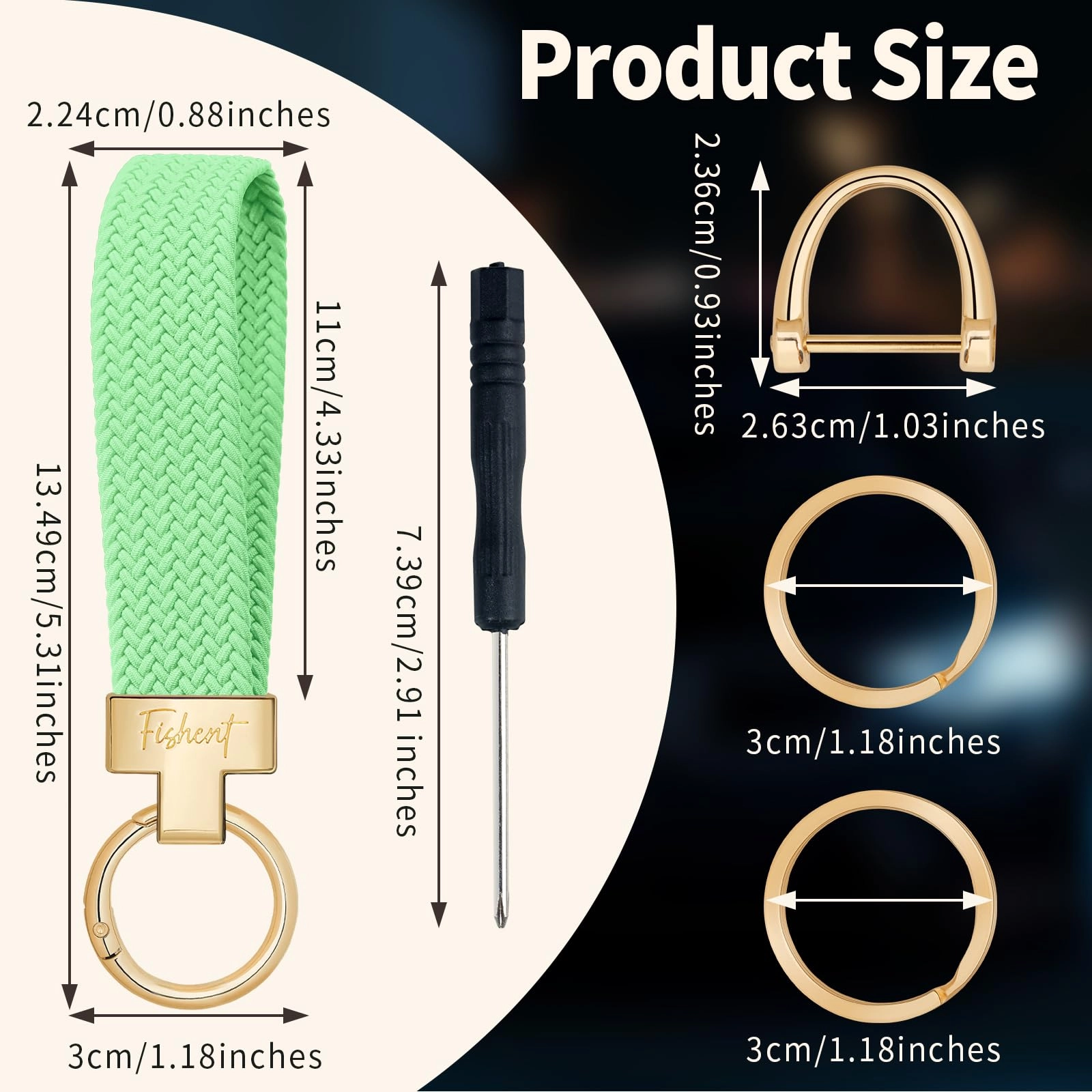 Stretchy Car Keychain - Fun