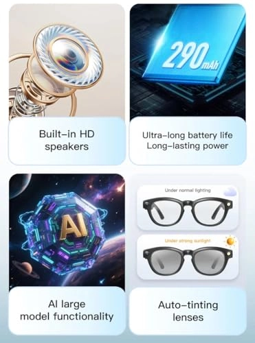 AI Smart Glasses - Real Time Translation Voice Assistant