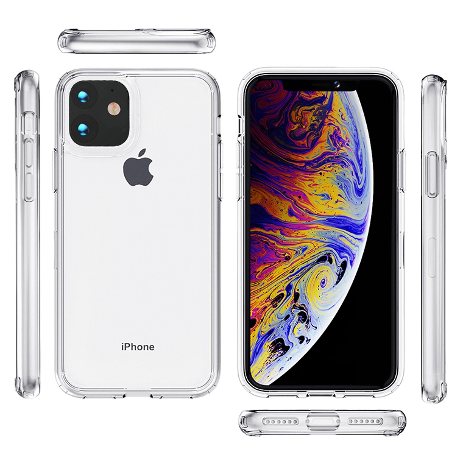 Hybrid Shockproof Back Case for iPhone 11