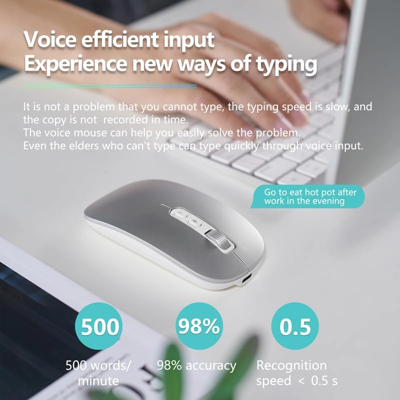 M108 Smart Voice Mouse - Bluetooth