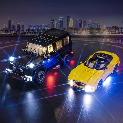 LED Light Set for Lego 76924 - Mercedes-AMG G 63 & Mercedes-AMG SL 63 Battery Powered 5V