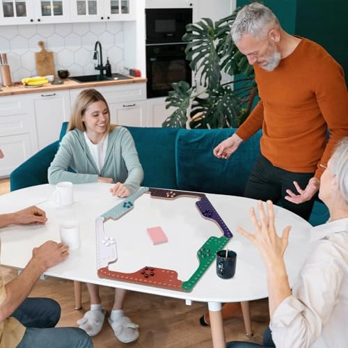 Jokers and Marbles - Wooden Multicolored