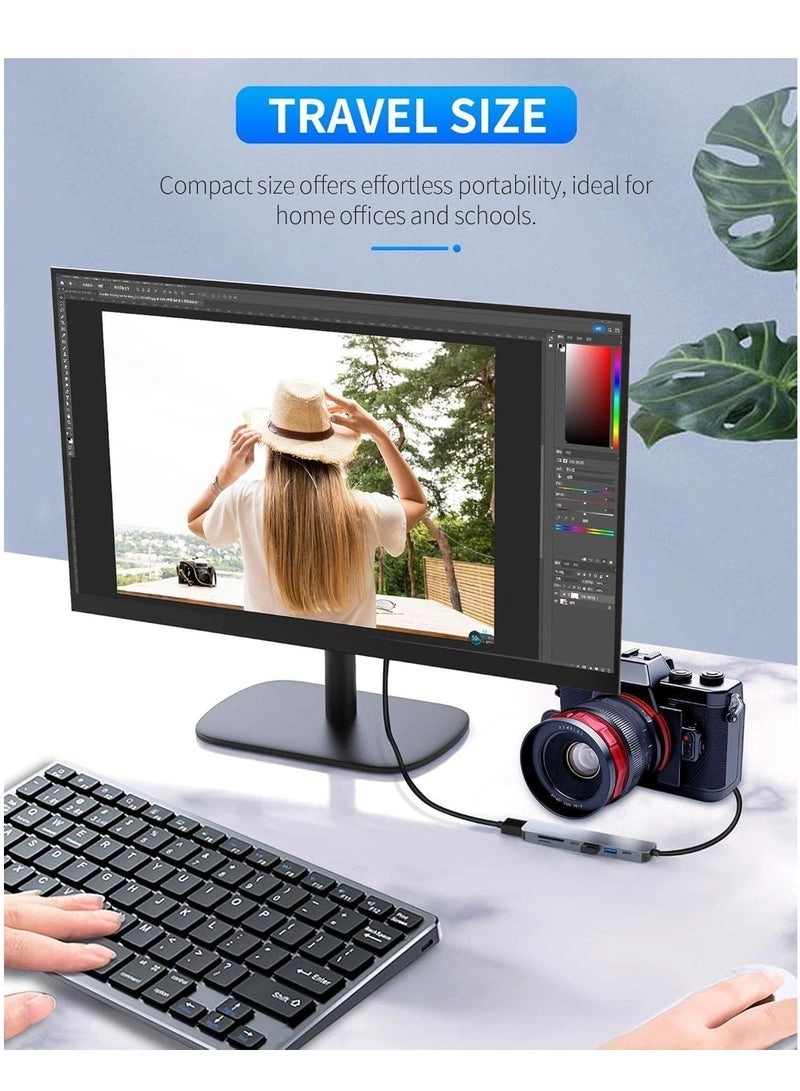 USB C Hub - 4K HDMI 100W PD