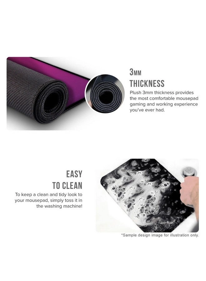 Haq Large Cloth Gaming Mouse Pad - 35x25 cm