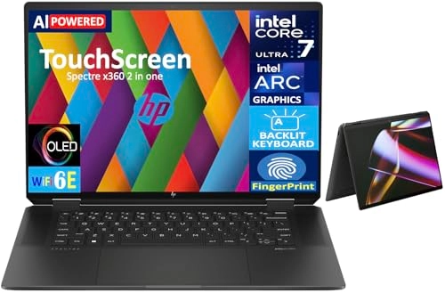 Spectre x360 - 16'' Ultra 7-155H 32GB DDR5 2TB SSD