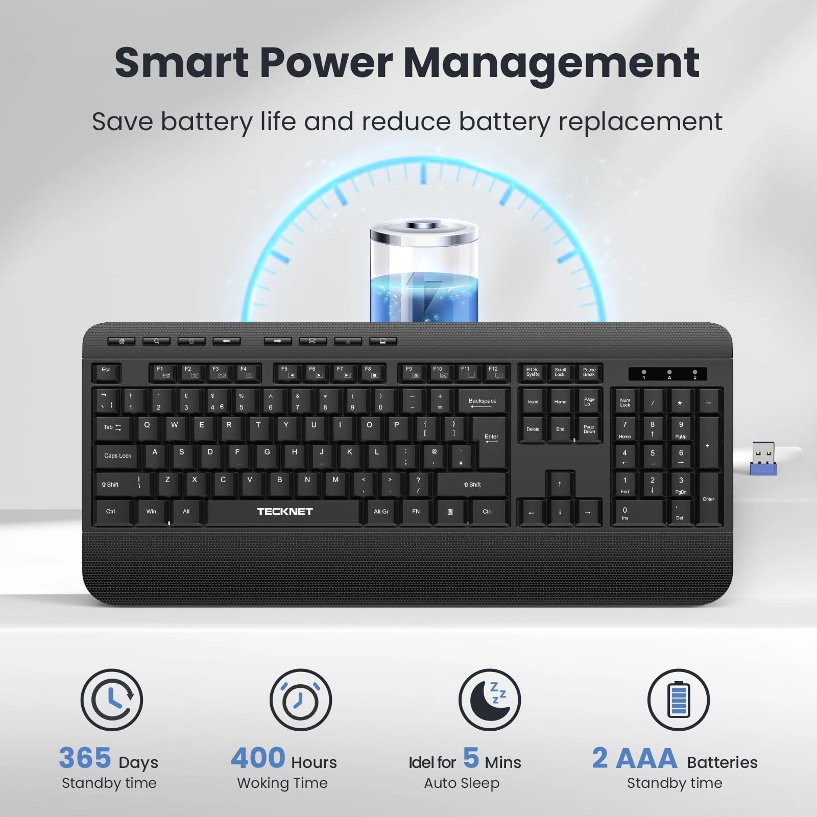 Wireless Keyboard - US Wireless